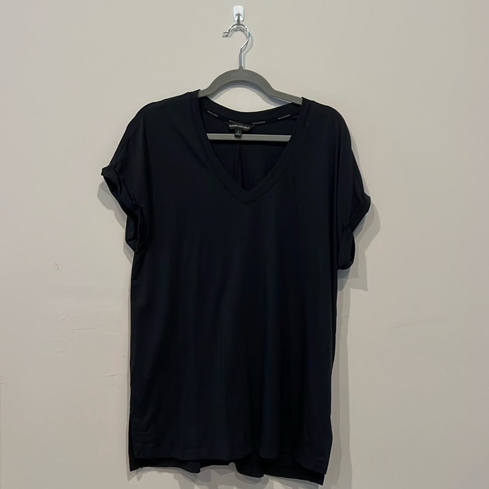 Black Banana Republic dolman sleeve top